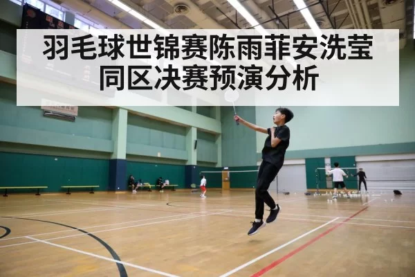 badminton court action